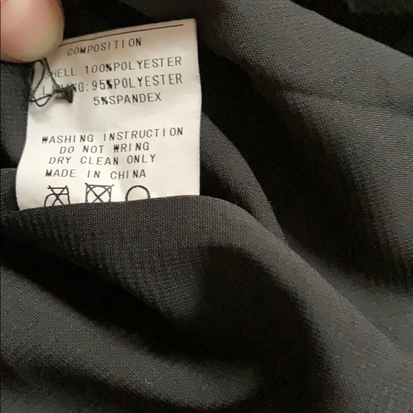 Blaque Label Black Shirt Dress Small - Picture 5 of 6